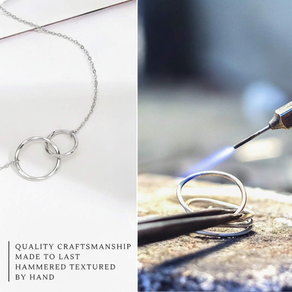 Sorry for Your Loss Sterling Silver Necklace