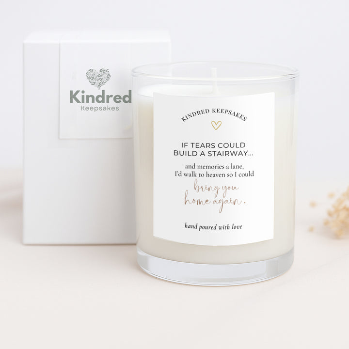 Stairway to Heaven Remembrance Candle Gift